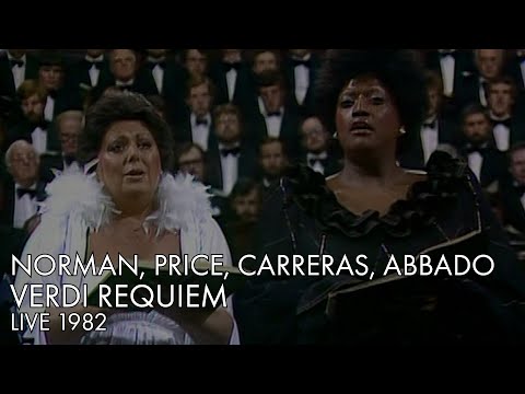 Jessye Norman, Margaret Price, Jose Carreras, Claudio Abbado | Verdi Requiem | 1982 | HD QUALITY
