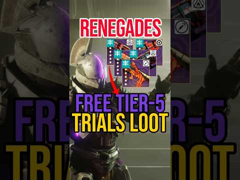 😱 FREE Tier 5 Trials Loot?! 👍 Destiny 2 Renegades!