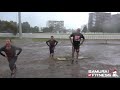 Samurai Fitness 100 Sexy Butt Walking Lunges In The Rain