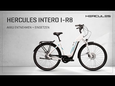 Hercules Intero Akku Entnahme - Anleitung
