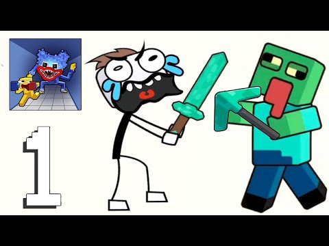 Stickman Craft - Brain Puzzle Games - All Levels 1-100 Part 1 Gameplay Walkthrough Android