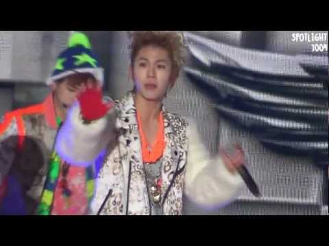 121231 MBC 가요대제전 비투비 비밀 일훈 직캠