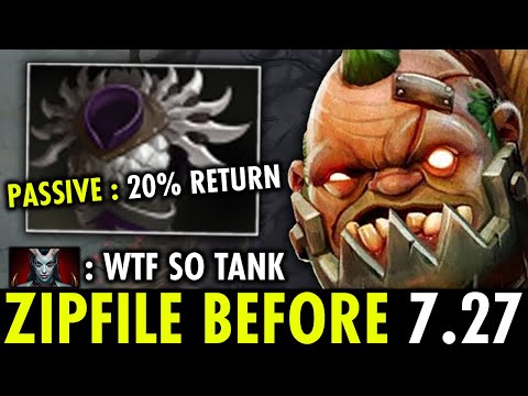 ZIPFILE LAST PUDGE SHOW BEFORE 7.27 PATCH!! ARE YOU READY FOR DOTA 7.27? | GENIUS PUDGE