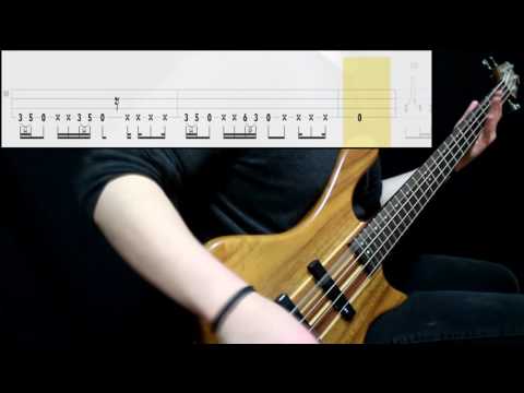 Pantera - 5 Minutes Alone (Bass Cover) (Play Along Tabs In Video)