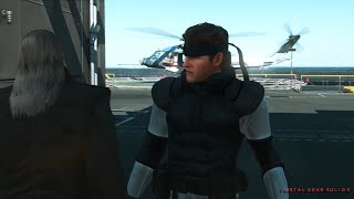 Metal Gear Solid V The Phantom Pain MGS1 Solid Snake And Revolver Ocelot Scene
