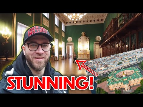 Exploring INSIDE 'Mikhailovsky Castle', St. Petersburg