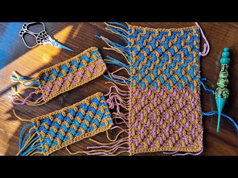 Remastered Pattern #2 - Multiple of 4 + 4 - Work flat or In The Round - Beginner Friendly Tutorial