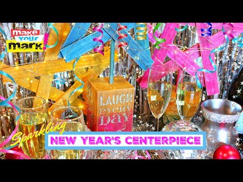 Sparkling New Year's Centerpiece