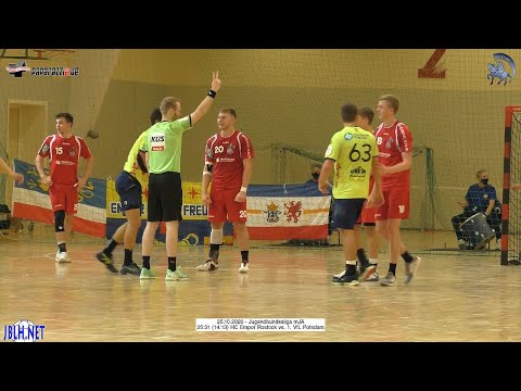 25:31 (14:13) HC Empor Rostock vs. 1. VfL Potsdam - 25.10.2020