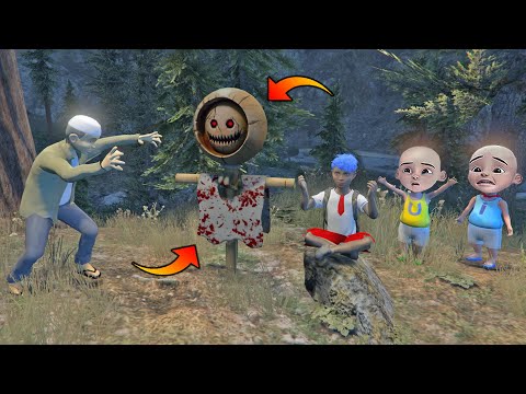 UPIN IPIN BERTEMU BONEKA HANTU JELANGKUNG BERGERAK, DIBAWA PULANG - GTA 5 BOCIL HORROR