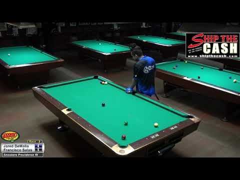 2021 Ocean State 9-Ball Championship Hot Seat - Jared Demalia vs Francisco Salas