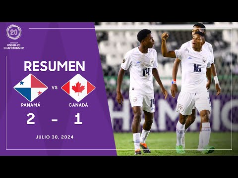 U20Championship 2024 | Panamá vs Canadá | Cuartos de Final