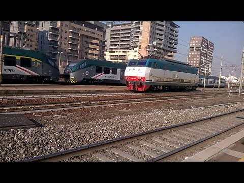 ETR425 035+ETR526 008, E444 006 - Milano Greco 20/01/2017