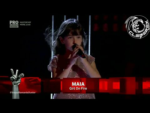 Vocea Romaniei Junior - Finals (Maia - Girl on Fire)