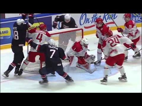 Highlights from Team USA's 4-1 Win over Denmark at 2016 IIHF World Junior Championship