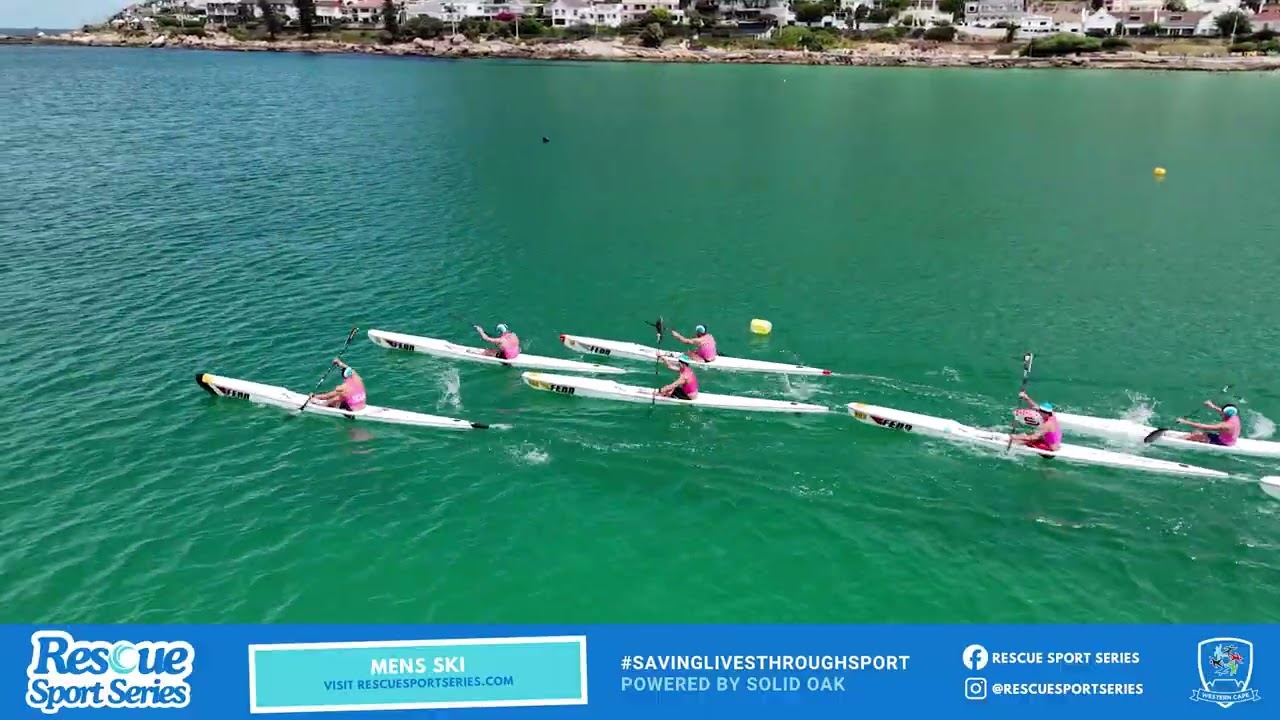 Mens Ski Race | Lifesaving Sport | Fish Hoek| Cape Town | Rescue Sport Series