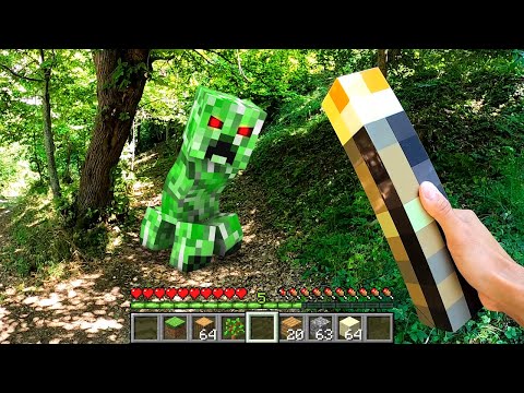 GIOCO A MINECRAFT NELLA VITA REALE