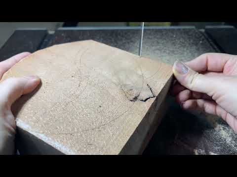 Turning a Simple Block into an Elegant Cake Stand | Woodturning ASMR