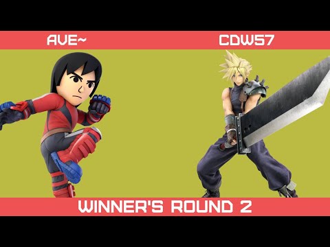 Ave~ (Mii Brawler) vs CDW57 (Cloud) - Flashback Fightclub [189]