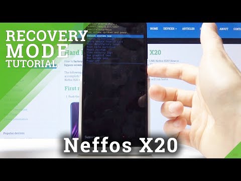 How to Activate Recovery Mode in Neffos X20