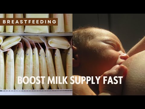 How to ACTUALLY boost your milk supply: increase milk supply