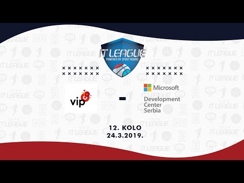 IT Liga, 12.kolo, Vip mobile - Microsoft