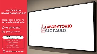 Laboratório São Paulo - Novo Progresso PA - VÍDEO PARA RECEPÇÃO DE LABORATÓRIO E CLÍNICA