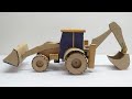 How To Make JCB At Home DIY Cardboard JCB Bulldozer