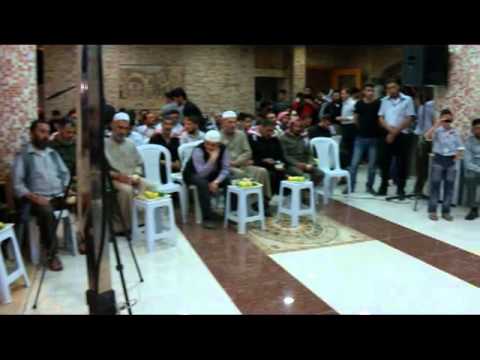 كلمة أبو سليمان طيفور في حفل زفاف عنصر من لواء شهداء دوما في مدينة دوما في ريف دمشق