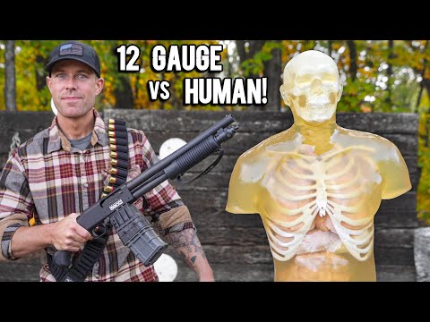The World's Most EFFECTIVE Shotgun Ammo?! (Self Defense)