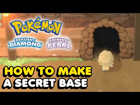 How To Make A Secret Base Underground In Pokemon Brilliant Diamond & Shining Pearl