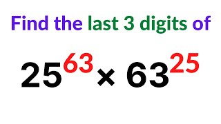 Number Theory | Find The Last Three Digits