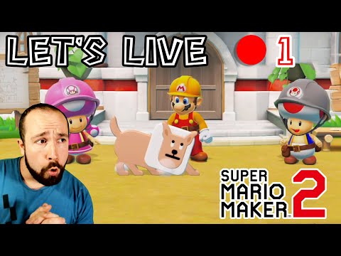 Super Mario Maker 2 - Histoire #1 | Un Château à reconstruire ? Maudit chien ! x)