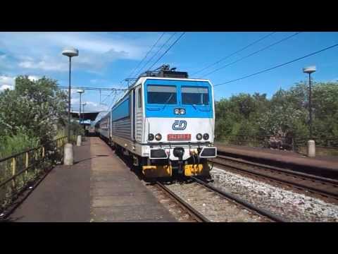 Odjezd vlaku R 612 Bílina (ČD 362.083, zpoždění 10 min) - Jirkov zastávka, 16. 6. 2013