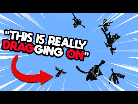 Minecraft, But If I Say "Dragon" Then 10 Ender Dragons Spawn...