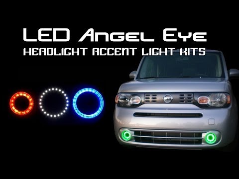LED Angel Eye Headlight Accent Light Kits