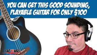 Great Sounding Acoustic Electric Bass for $99 - CRAZY!!