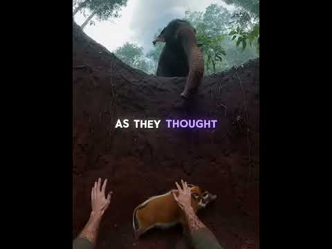 A Volcano Erupted…🌋 But The Jungle Saved Him ❤️‍🩹