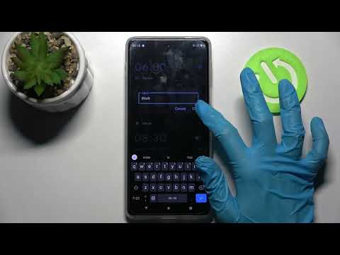 How to Set Up Alarm Clock on MOTOROLA Edge 20 Pro - Alarm Clock Settings
