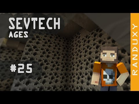SevTech Ages: Minecraft - Ep.25 - A Coal and Tin mine, the Dowsing Rod works!