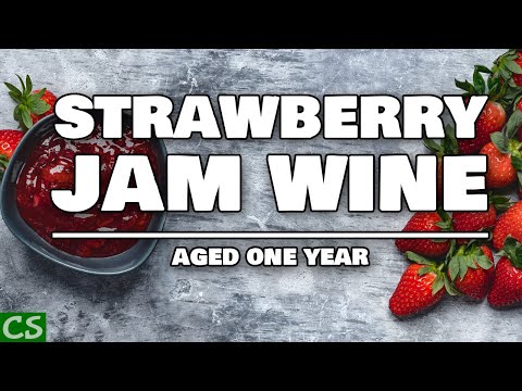 Strawberry Jam Wine One Year Tasting - SHOCKING results!