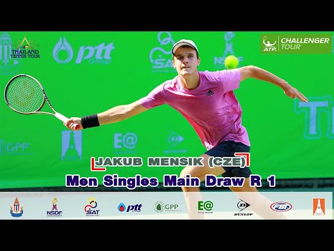 THAILAND TENNIS TOUR MS Main Draw R 1 – JAKUB MENSIK (CZE) vs ALEXANDER RITSCHARD (SUI)