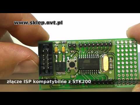 AVT1610 - MINIMODUŁ Z ATTINY2313