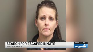 Davidson County Sheriff’s Office searching for escaped inmate