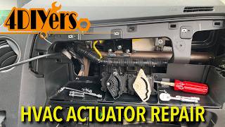 How to Replace the HVAC Mode Actuator on a Honda Pilot