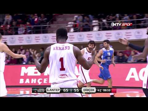 Maç Özeti: Gaziantep Basketbol - Demir İnşaat Büyükçekmece