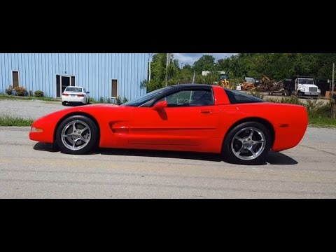 2001 Corvette Coupe C5 Borla S-Type II Exhaust Drive By