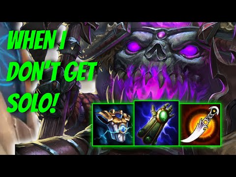 THIS ALWAYS HAPPENS WHEN I DON'T GET SOLO! | Xing Tian Support - SMITE Ranked Conquest
