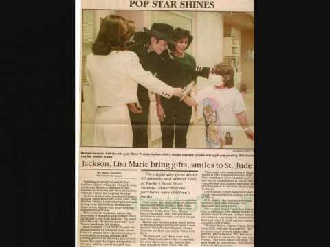 Michael Jackson & Lisa Marie Presley in Memphis