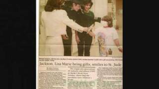 Michael Jackson & Lisa Marie Presley in Memphis